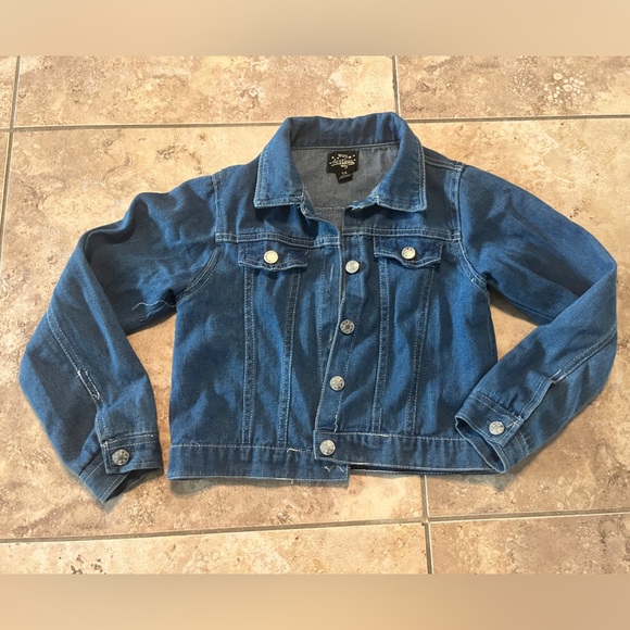 Kids Denim Jacket girls - Picture 1 of 2